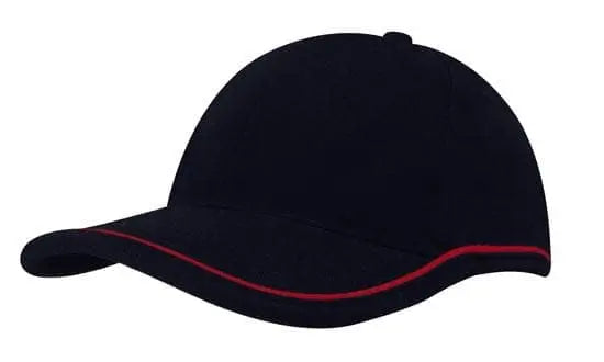 Headwear Bhc W/piping Crown & Peak X12 - 4047 Headwear Professionals